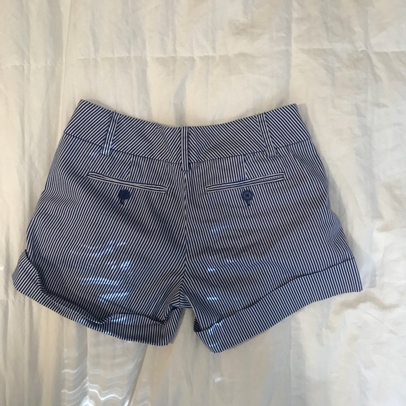 PIN STRIPE DRESS SHORTS - Picture 2 of 2